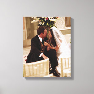 Impressão Em Tela FRIENDS™ Chandler & Monica Casados
