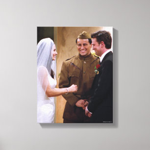 Impressão Em Tela FRIENDS™   Joey casa-se com Monica & Chandler