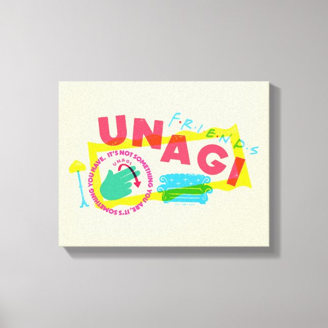 Impressão Em Tela FRIENDS™ Unagi (Frente)