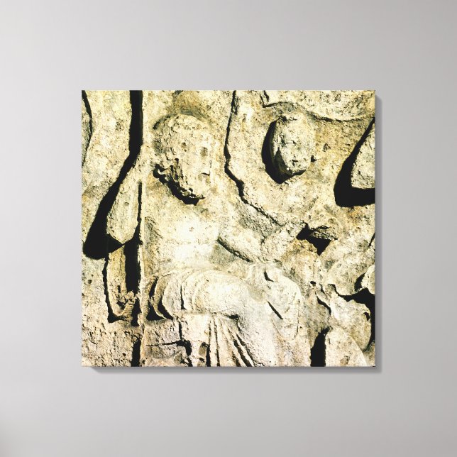 Impressão Em Tela Frieze representando o Rei Priam e Hecuba (Frente)