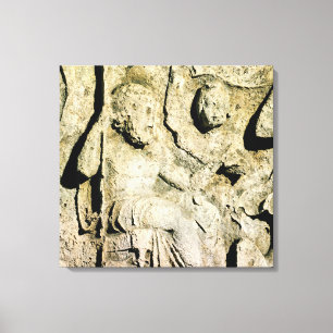 Impressão Em Tela Frieze representando o Rei Priam e Hecuba