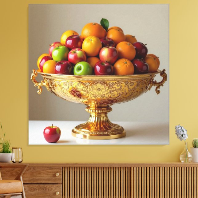 Impressão Em Tela „Frische Vielfalt – Die Kraft des Obstes“ (Insitu(Sala de estar))