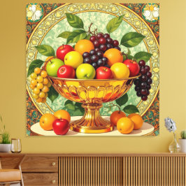 Impressão Em Tela „Frische Vielfalt – Die Kraft des Obstes“