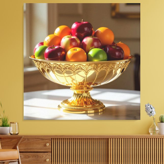 Impressão Em Tela „Frische Vielfalt – Die Kraft des Obstes“ (Insitu(Sala de estar))