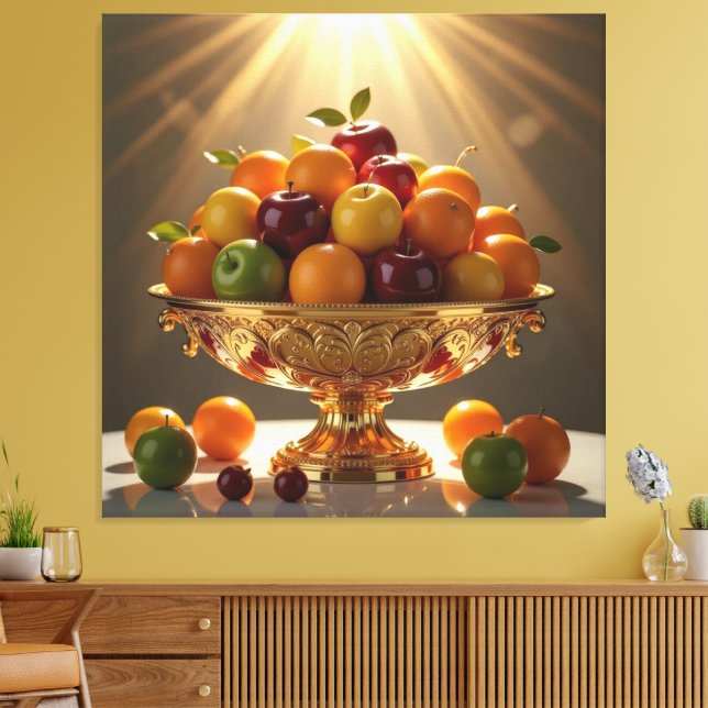 Impressão Em Tela „Frische Vielfalt – Die Kraft des Obstes“ (Insitu(Sala de estar))