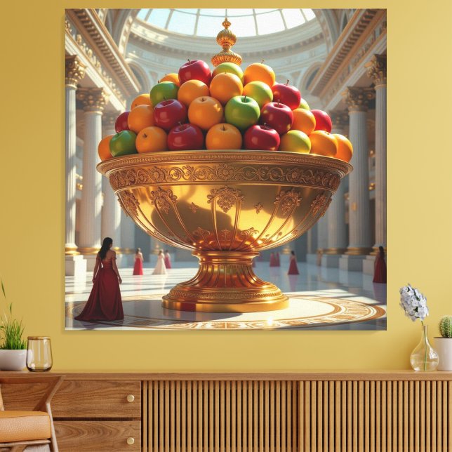 Impressão Em Tela „Frische Vielfalt – Die Kraft des Obstes“ (Insitu(Sala de estar))