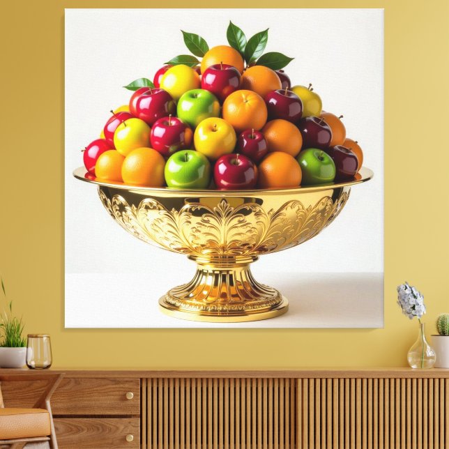 Impressão Em Tela „Frische Vielfalt – Die Kraft des Obstes“ (Insitu(Sala de estar))