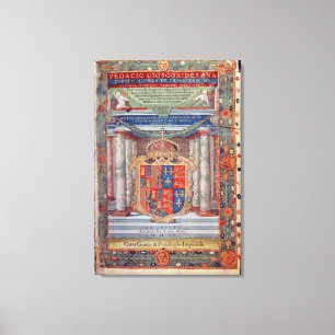 Impressão Em Tela Frontispício-Dioscorides