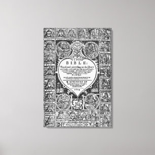 Impressão Em Tela Frontispício para a tradução inglesa