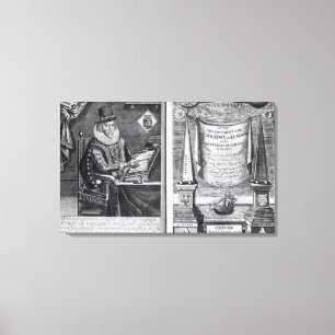 Impressão Em Tela Frontispiece e Titlepage