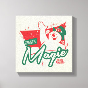 Impressão Em Tela Frosty, o Neve - Deve Ser Magia