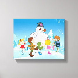 Impressão Em Tela Frosty the Snowman™ Winter