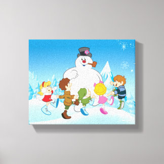 Impressão Em Tela Frosty the Snowman™ Winter
