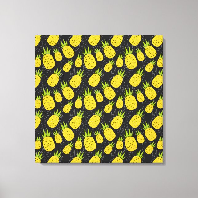Impressão Em Tela Fruit seamless pattern | Fruit surface pattern 4 (Frente)