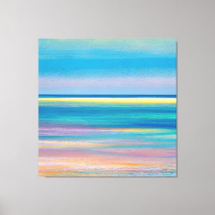 Impressão Em Tela Fuchsia Fusion (Fusão Fuchsia) - Abstrato