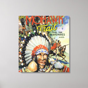 Impressão Em Tela Fuga do Mohawk, opinião indianos do Mohawk