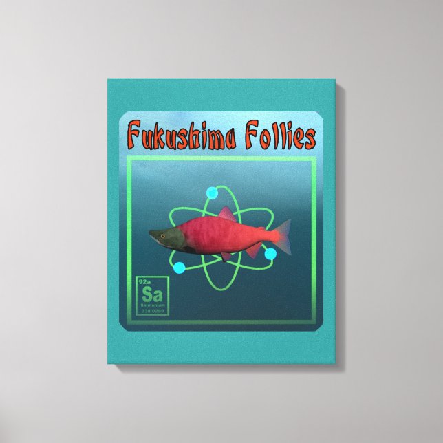 Impressão Em Tela Fukushima Follies (Frente)