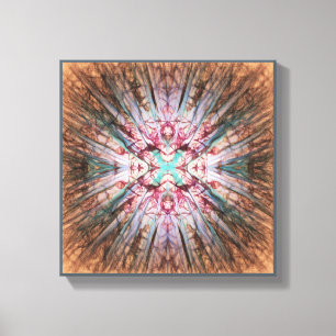 Impressão Em Tela Fulgor morno da mandioca