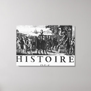 Impressão Em Tela Fundação por Louis XIV, rei de France