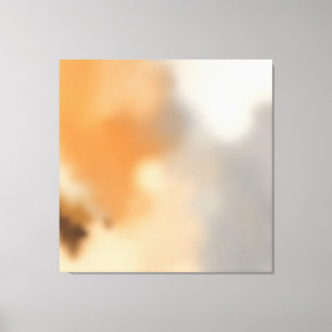 Impressão Em Tela Fundo Abstrato Quente