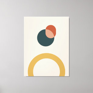 Impressão Em Tela fundo de padrão geométrico abstrato