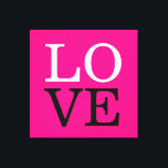 Impressão Em Tela Fundo de Rosa Casamento de Amor<br><div class="desc">Você pode facilmente alterar as fontes e cores. Você também pode adicionar seu logotipo e imagem de fundo como desejar.</div>