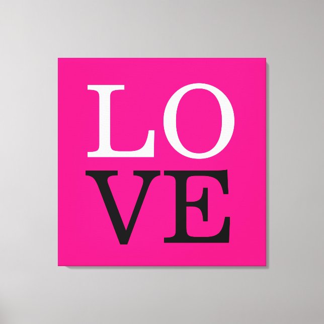 Impressão Em Tela Fundo de Rosa Casamento de Amor (Frente)