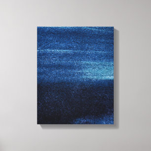 Impressão Em Tela Fundo de Textura Azul e Branca