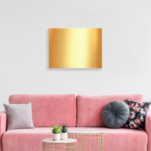 Impressão Em Tela Fundo Dourado Elegante Para a Sua Foto Horizontal