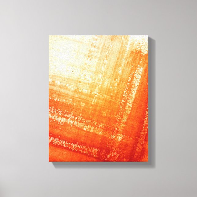 Impressão Em Tela fundo pintado à abstrato (Frente)