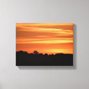 Impressão Em Tela Fundo solar vibrante