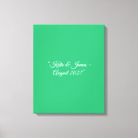Fundo Verde-Menta Plano – Design de Casamento