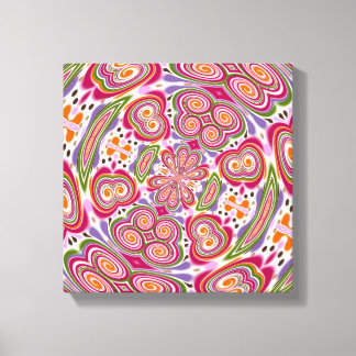 Impressão Em Tela Funky Fungus: Psilocybe Cubensis