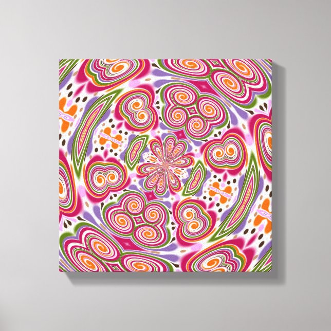 Impressão Em Tela Funky Fungus: Psilocybe Cubensis (Frente)