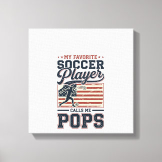 Impressão Em Tela Funny Soccer Pops Vintage Engraving Shirt Design_1