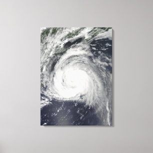 Impressão Em Tela Furacão Bill fora da costa leste
