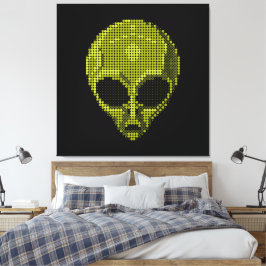 Impressão Em Tela Futurística e Cosmic Décor