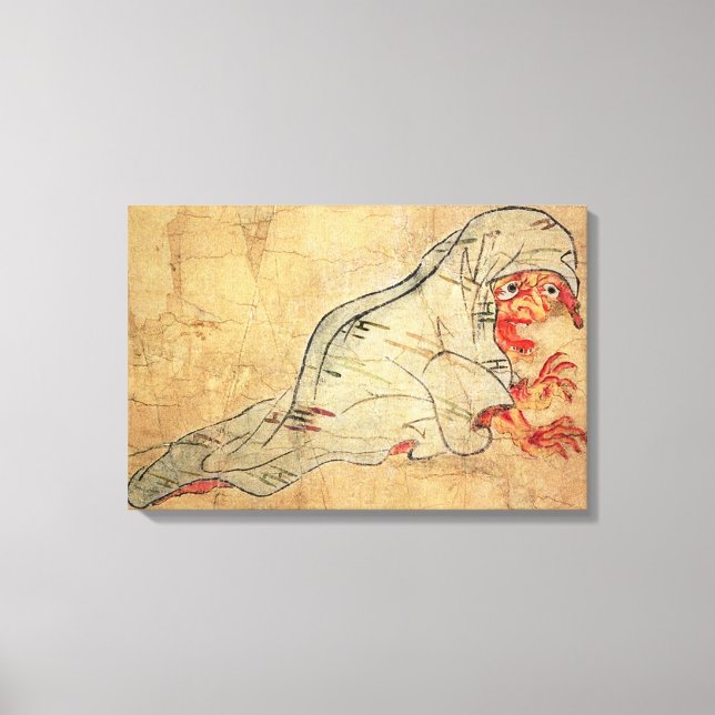 Impressão Em Tela Gagoze - Arte do Período Edo Japonês (Frente)