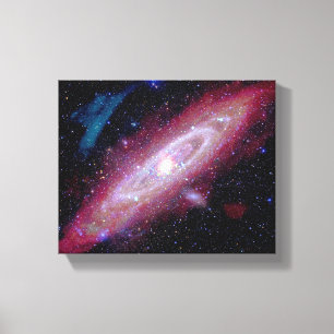 Impressão Em Tela Galáxia de Andrômeda Messier 31 Imagem Composta