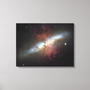 Impressão Em Tela Galáxia de Starburst, 82 mais messier