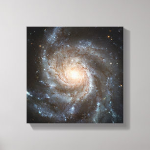 Impressão Em Tela galáxia do Rodamoinho telescópio Hubble foto Espaç