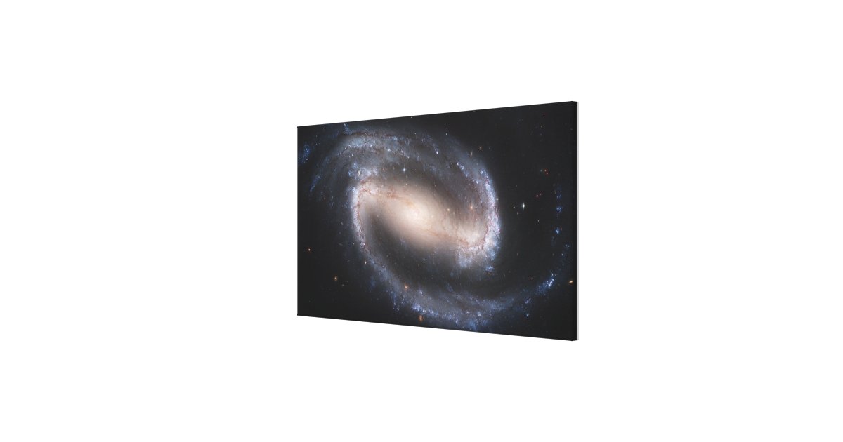 Galaxia Espiral Barrada 2608 Impressao Em Tela Galaxia Espiral Barrada Ngc 1300 Zazzle Com Br La Galaxia Espiral Barrada Es Otro Fenomeno Ubicado En El Espacio Exterior Como Un Objeto