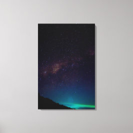 Impressão Em Tela Galáxia Via Láctea Céu Noturno Celeste Astro