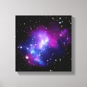 Impressão Em Tela Galaxy Cluster MACS J0717 Foto de espaço externo