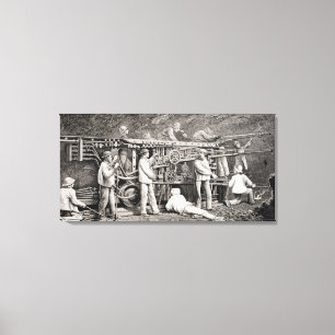 Impressão Em Tela Galeria Avançada do Lado Francês da Lua