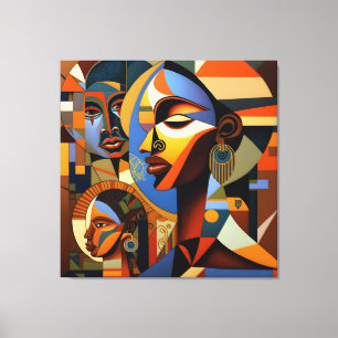 Impressão Em Tela Galeria de arte Modern Women