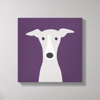Impressão Em Tela Galgo Grego, Galgo Grego italiano ou Cão Beijo