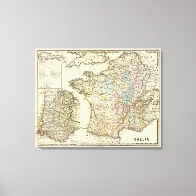 Impressão Em Tela Gallia (Frente)