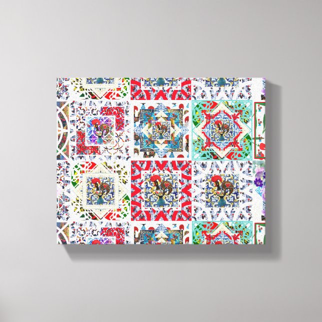 Impressão Em Tela Galo de Barcelona, Portugal (Frente)