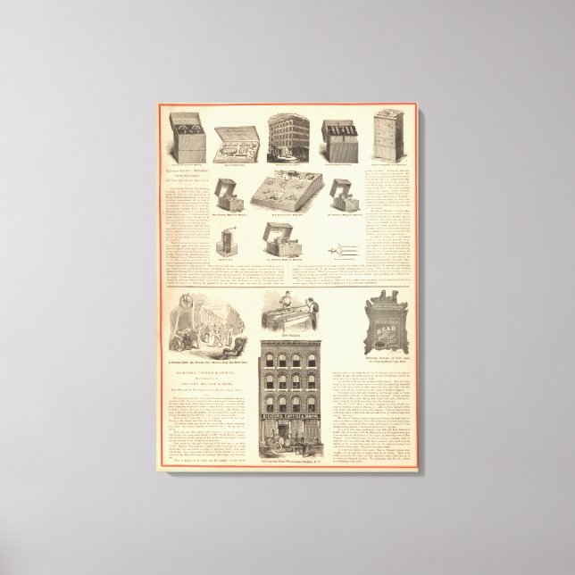 Impressão Em Tela Galvano Faradic Manufacturing Company Bickford (Frente)